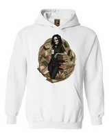 Skeleton Book Girl Hoodie