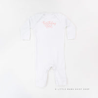 Birthday Girl - New Cursive - Baby Sleeper
