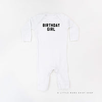 Birthday Girl - Block Font - Baby Sleeper