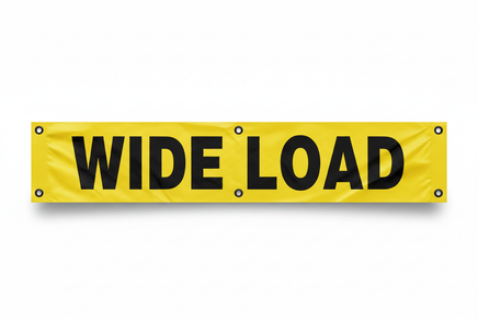 Wide Load Banner