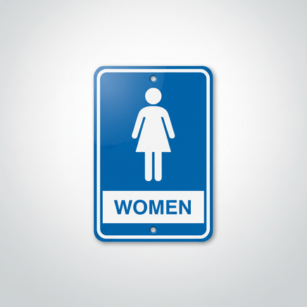 Women Restroom Sign