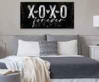 XOXO Hugs and Kisses - Canvas
