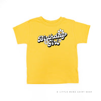DAISY - BIRTHDAY GIRL - w/ Full Daisy on Back - Child Tee