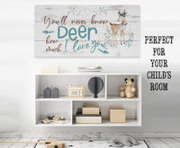 You'll Never Know Deer (Boy) - Canvas
