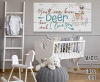 You'll Never Know Deer (Boy) - Canvas